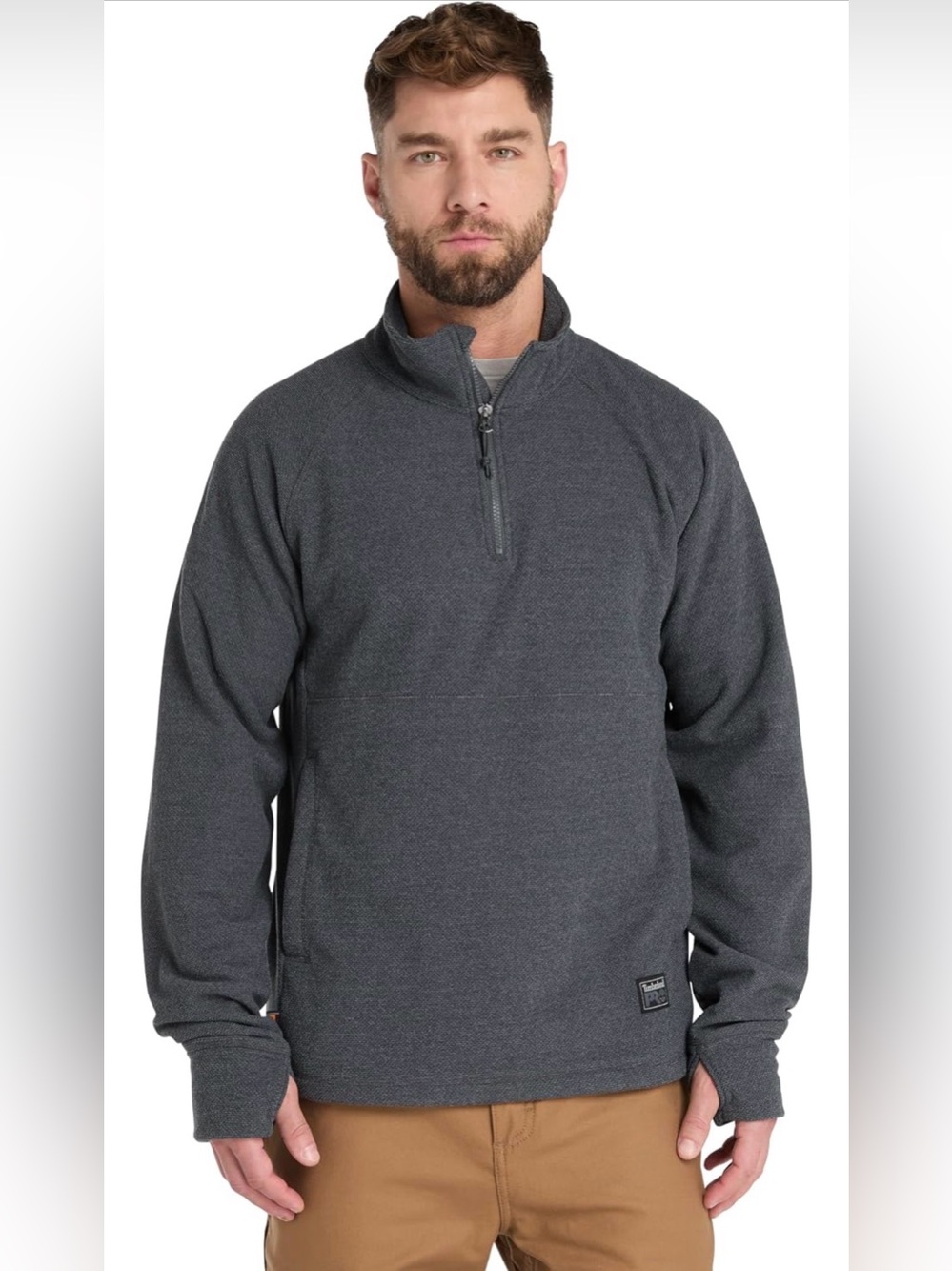 Timberland PRO Men's Irvine 1/4-zip Waffle Fleece | L